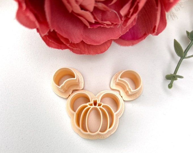 Clay cutters Pumpkin Mouse| Polymer clay cutters| Clay tools| Ceramic tools| Jewellery tools