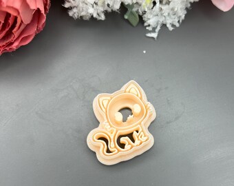 Baby Cat Polymer Clay Cutter Earrings Jewelry Tool