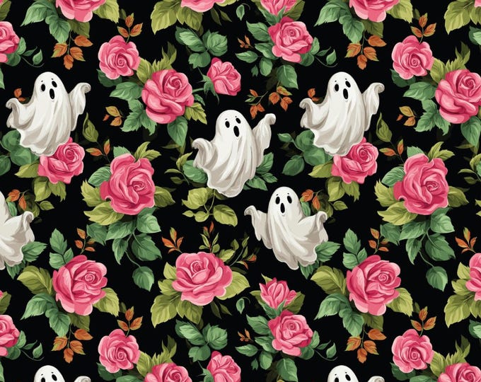 Ghost and Roses image transfer paper _ Earring making_ Magic transfer paper_ Water soluble paper