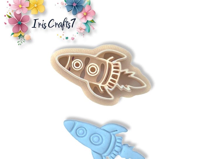 Rocket 2 Polymer Clay Cutter - Earring Tools
