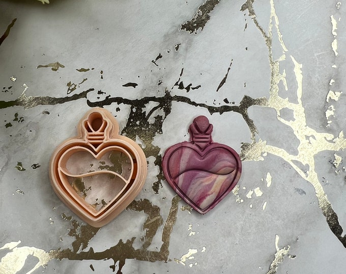 Love potion 5 polymer clay cutter