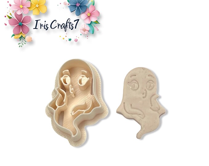 Sexy Ghost 7 Cutter For Polymer Clay Earrings and Jewellery