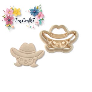 Cowgirl Polymer Clay Cutter: Western Earring Jewelry Tool