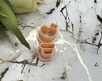 Valentine Cactus Polymer Clay Cutter – Tool for Handmade Earrings, Jewellery and Crafts