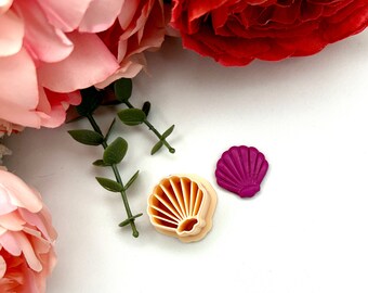 1 Shell clay cutters| Polymer clay cutters| Jewellery tools| Ceramic tools| Clay tools