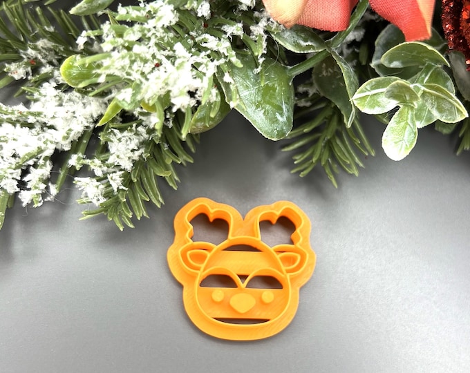 Deer 6 Polymer Clay Cutter - Perfect for DIY Crafts and Gifts - Christmas Jewellery
