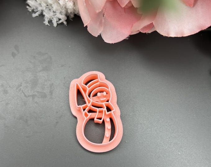 Snoman Killer Polymer Clay Cutter - Halloween to Christmas Craft Tool