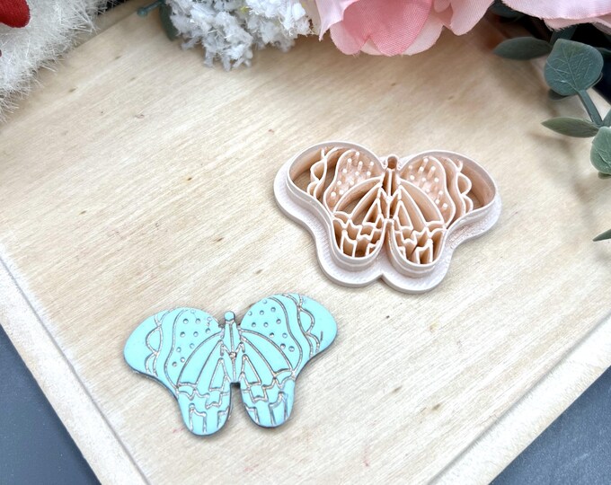 Butterfly 11 Polymer Clay Cutter - Earring Making - Handmade Jewellery