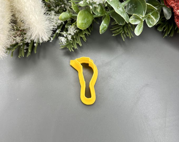 Cardinal 1 Polymer Clay Cutters - Christmas Earrings - Handmade Jewellery - Ceramic Tools