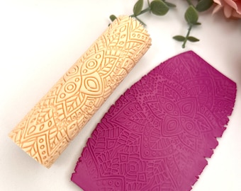 Roller Texture Ethnic 4| Hand Tools| Polymer clay tools| Ceramic tools