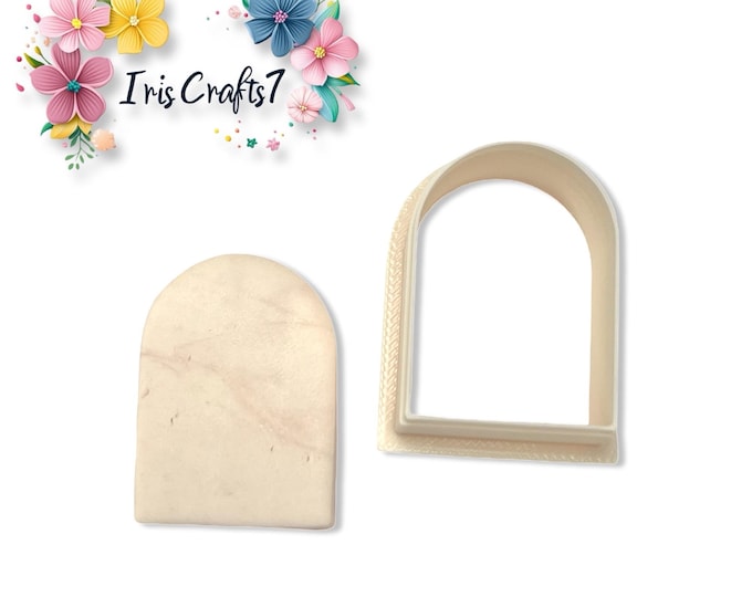 Arch Polymer Clay Cutter for Handmade Earring Making, Craft Tools