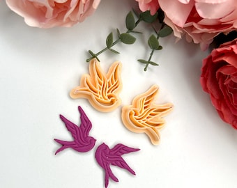 Clay cutters Sparrow Birds| Polymer clay cutters| Ceramic cutters| Clay tools| Jewellery tools