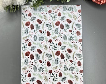 Autumn 1 Transfer Paper for Polymer Clay - Water soluble paper