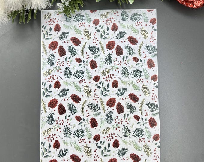 Autumn 1 Transfer Paper for Polymer Clay - Water soluble paper