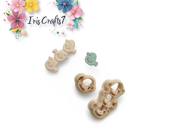 Polymer Clay Cutters Chickens – Farm Animal Tool for Earrings, Jewelry Making & DIY Crafts
