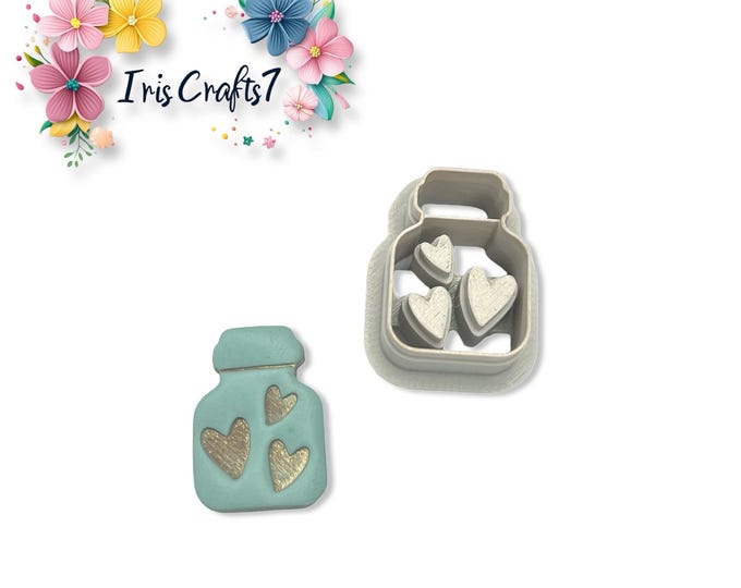Love Potion Polymer Clay Cutter for Earrings Jewelry Tool