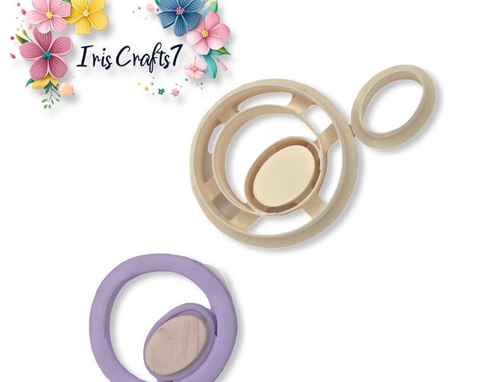 Boho Earring 10 Polymer Clay Cutter - Handmade Jewellery