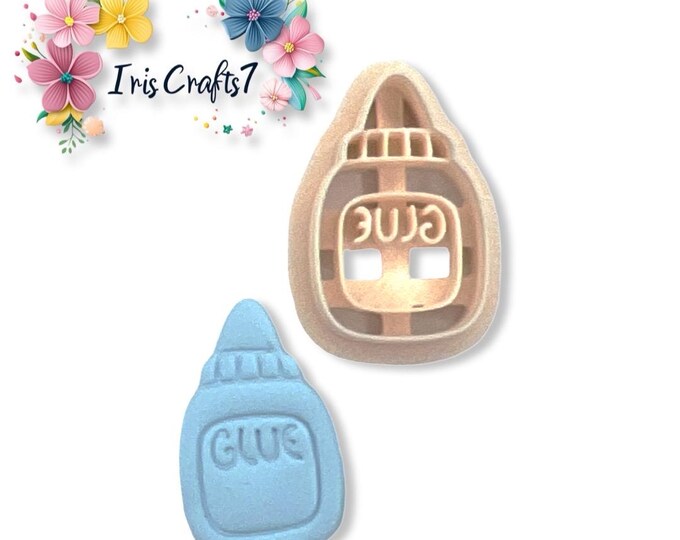 Glue Polymer Clay Cutter - Ceramic tools - Back to School Earrings
