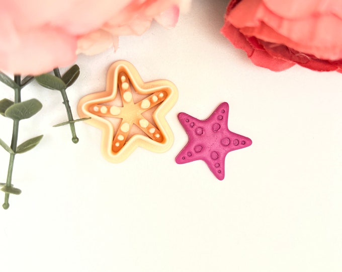 Clay cutters Starfish| Polymer clay cutters| Clay tools| Ceramic tools