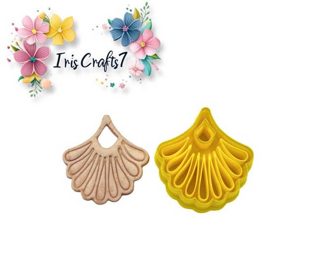 Art Deco 4 Polymer Clay Cutter - Handmade Earrings -  Ceramic Tools