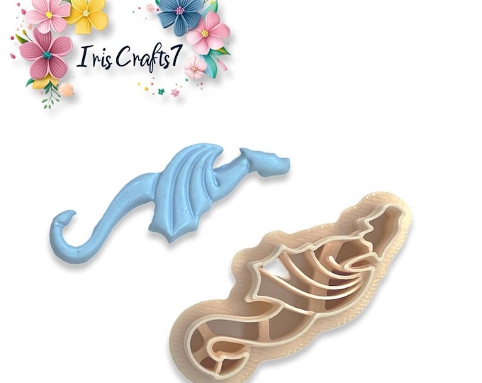Dragon 8 Polymer Clay Earring Cutter Creative Jewelry Making Tool