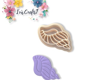 Shell 4 Polymer Clay Cutter for Handmade Earrings DIY Jewelry Making Tool