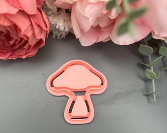 Mushroom Shelf Polymer Clay Cutter Fall Earrings Jewelry Tool