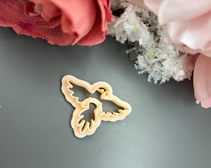 Bird 4 Polymer clay cutter_ Earring Making_ Ceramic Tools_ Silver Clay_ Handmade Jewellery