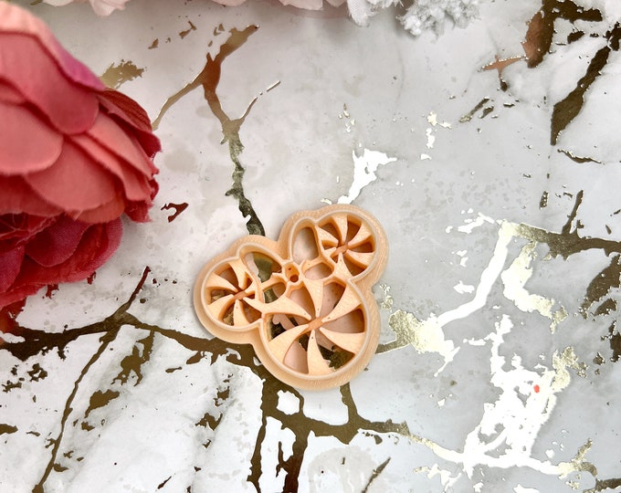 Clay cutters Candy Mouse| Christmas earrings| Polymer clay cutter| Clay tools
