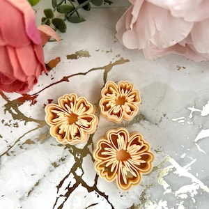 Flower 25 clay cutter| Ceramic tools| Earring making| Floral Shape| Handmade Earrings