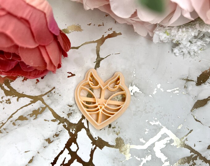 Clay cutter But Heart 3 Angel| Polymer clay cutters| Ceramic tools| Earring making