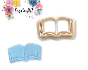 Book Polymer Clay Cutter - Ceramic tools - Back to School