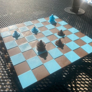 Checker Board Game
