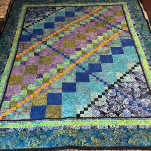 Beautiful Batik Quilt