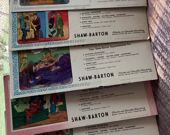 Shaw Barton Advertising Ink Blotters