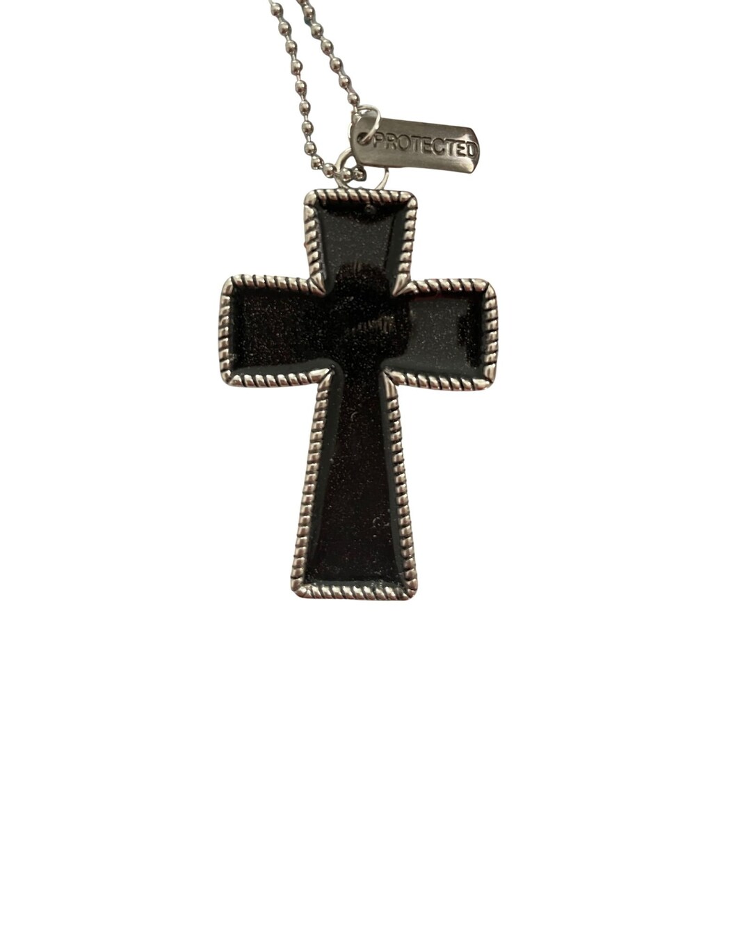 Rear View Mirror Cross Memorial Ornament/charm Etsy