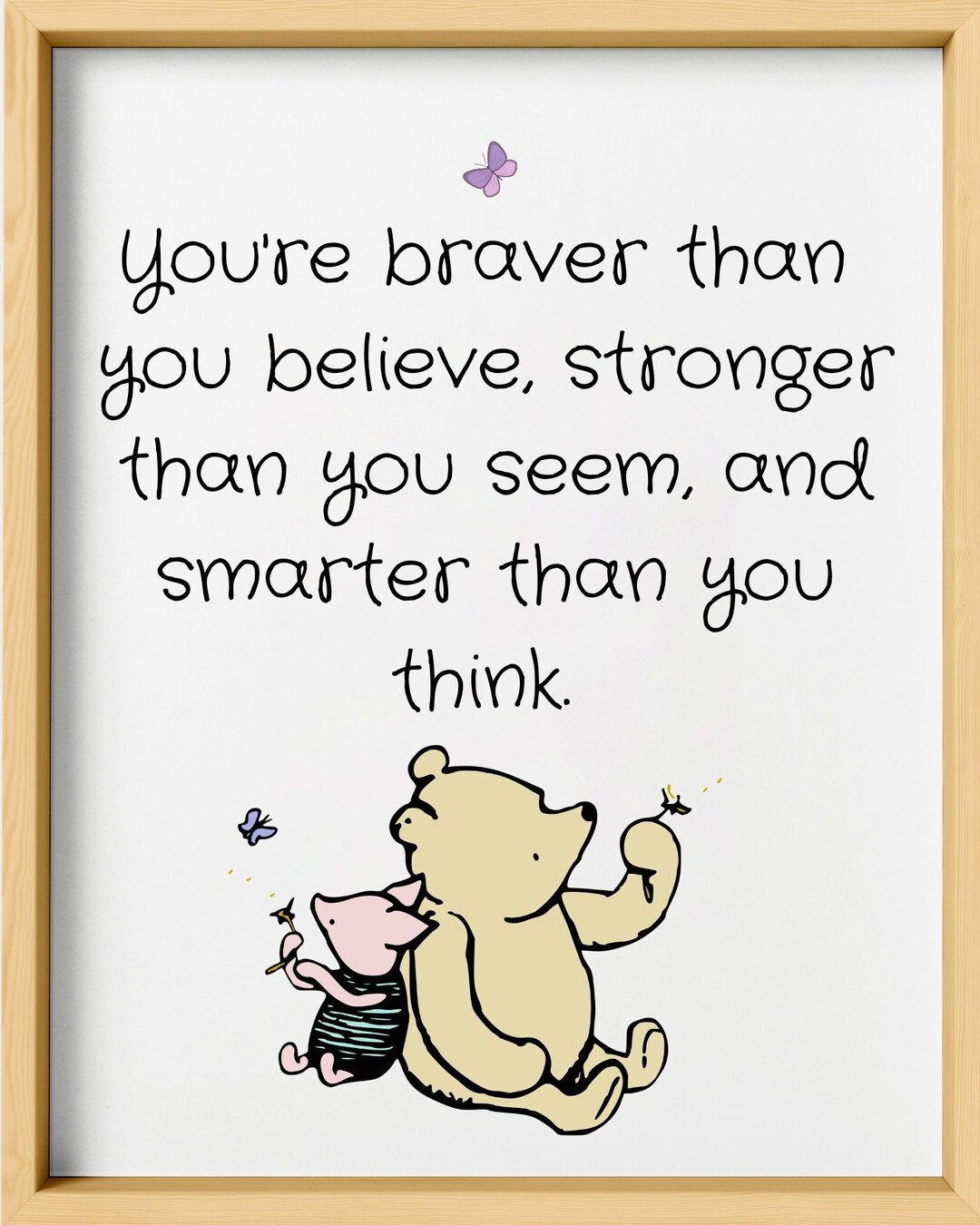 Classic Pooh Quotes/wall Art/scrapbooking Pages Etsy