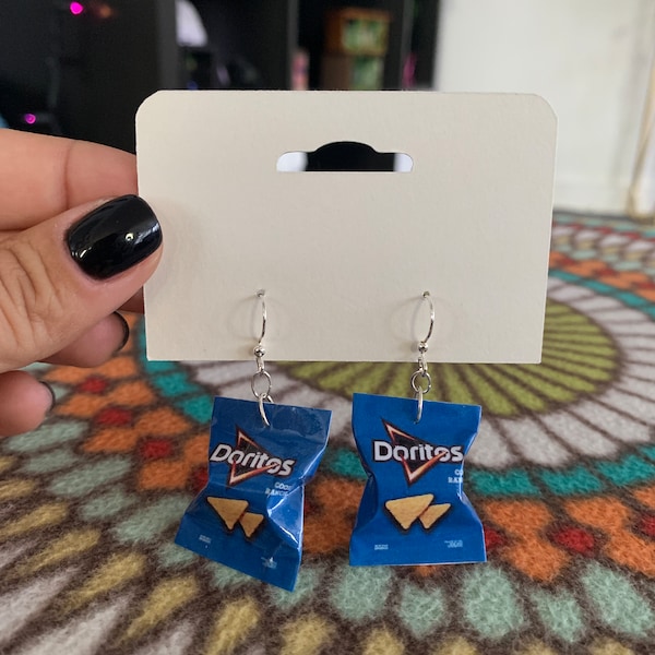 Corn Chip Earrings