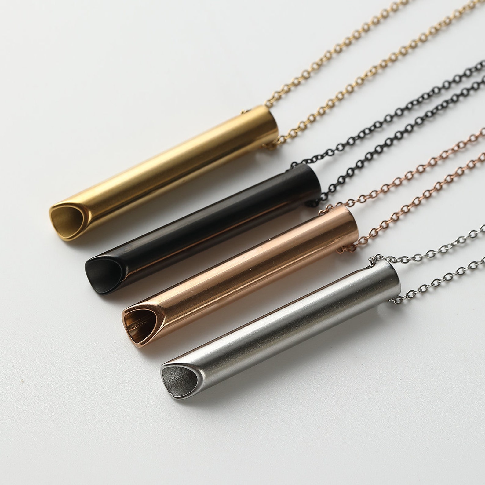 Mindful Breathing Necklace Inhaler Exercise Trainer Women Etsy