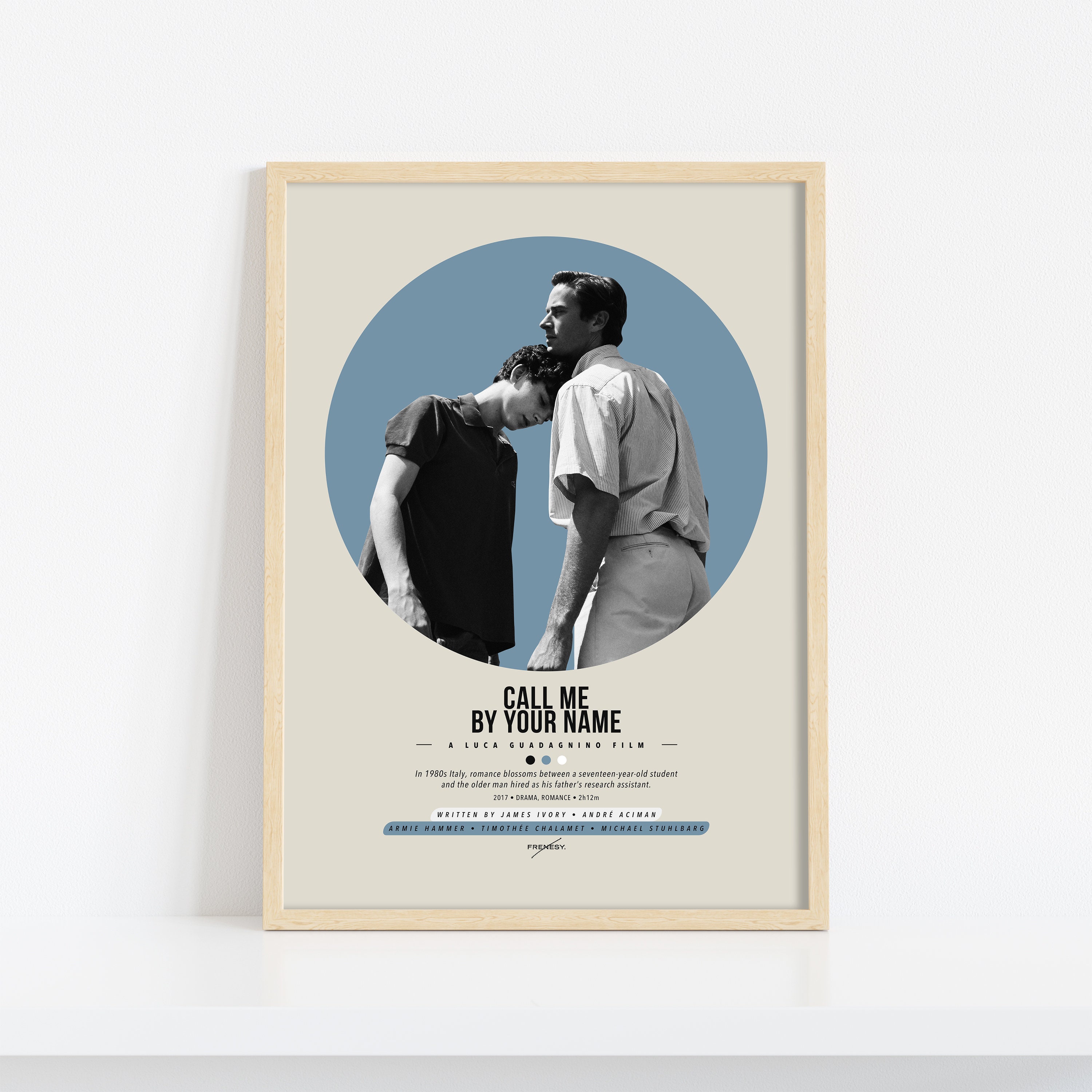 Call Me By Your Name Luca Guadagnino Movie Poster Film Etsy