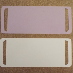 Cartes de présentation pour ras de cou (19 couleurs disponibles) pour ras de cou de 3 pouces