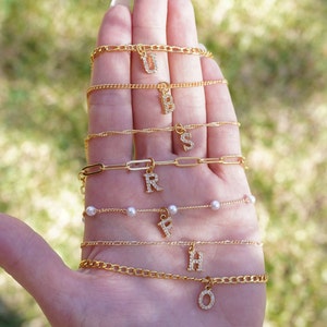 Bracelet with letter E  Letter bracelet, Handmade pendants, Jewelry