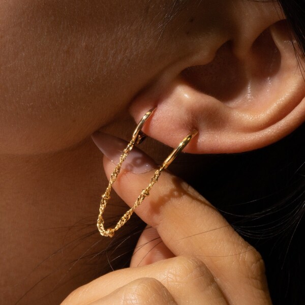 Double Piercing Etsy