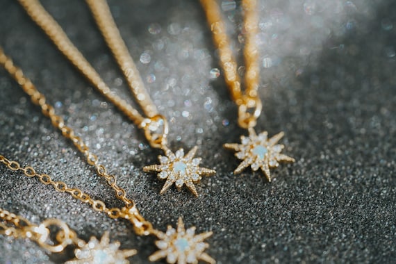 Opal north star necklace deals