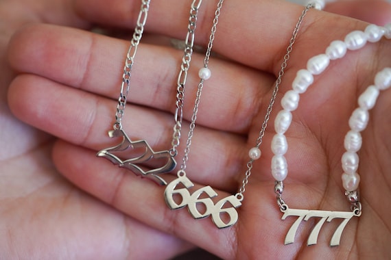 925 STERLING SILVER Angel Number 