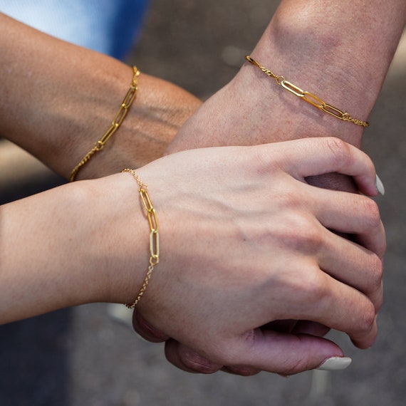 Infinity bracelet outlet 18k gold