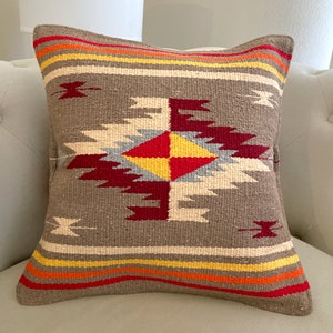 Southwestern Contemporary Pillow Cover Style 12/Southwest/Handwoven/Geometric/Tribal Design