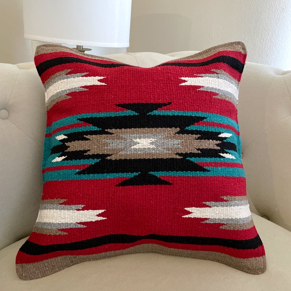 Southwestern Contemporary Pillow Cover Style 3/Southwest/Handwoven/Geometric/Tribal Design