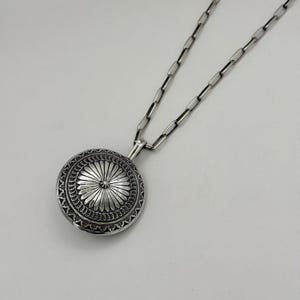 Navajo GARY REEVES (1962-2014) Early Large Pendant and Pin