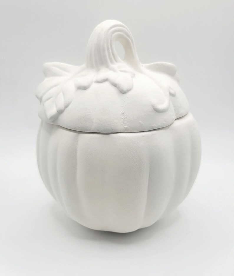 Ceramic Jack O Lantern Paint Your Own DIY Kids Halloween Craft Etsy